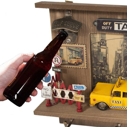 Shadow Box With 3 Metal Keychain Hooks HomeRoots