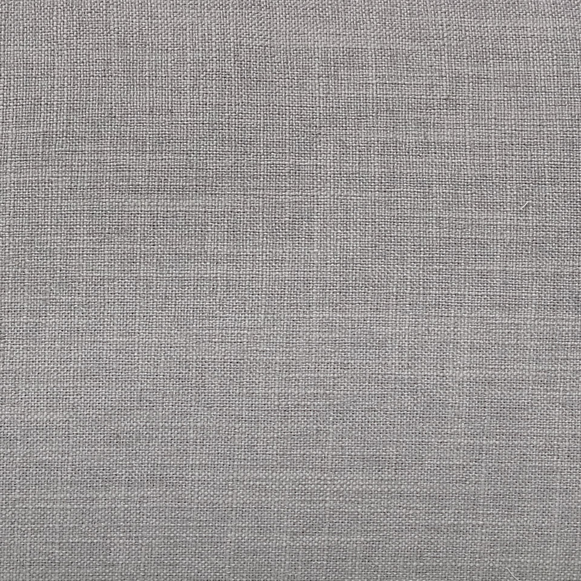 38" Gray and Brown Linen Arm Chair HomeRoots