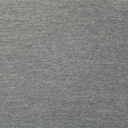 38" Gray and Brown Linen Arm Chair HomeRoots