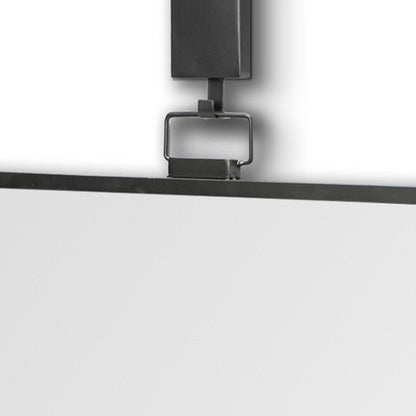 44" Gunmetal Metal Framed Accent Mirror HomeRoots