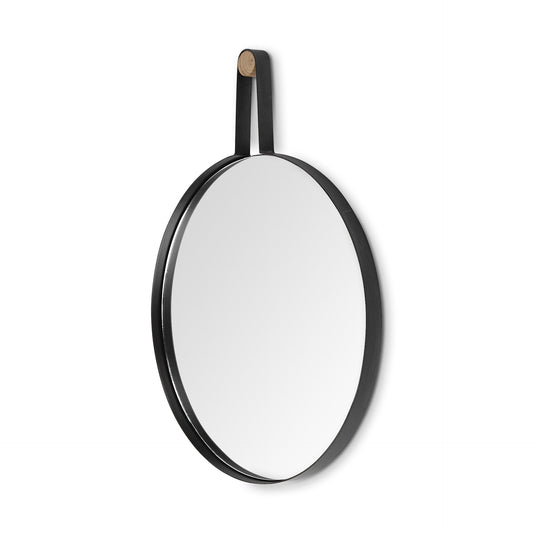 26" Black Wood Mirror HomeRoots