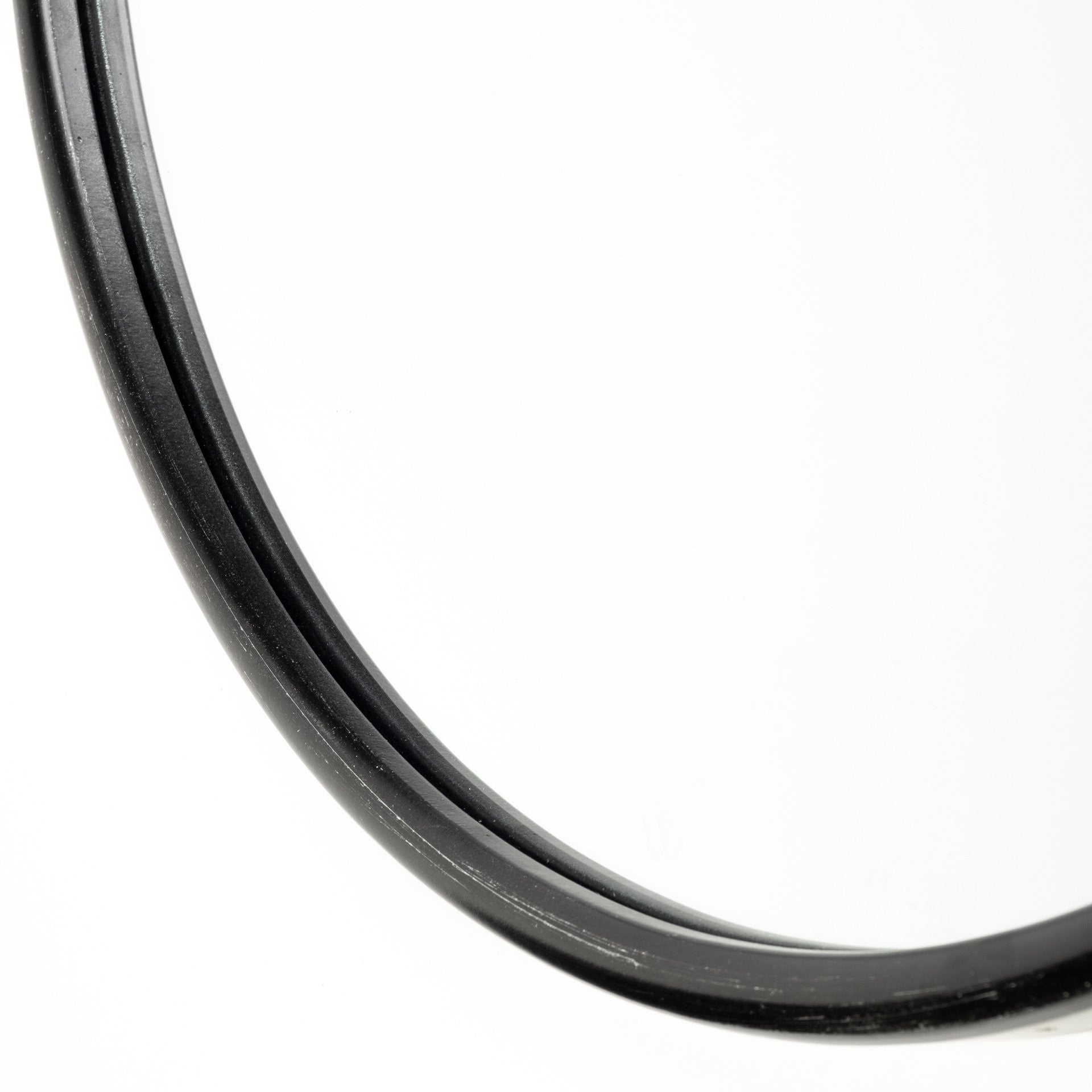 36" Black Oval Metal Framed Accent Mirror HomeRoots