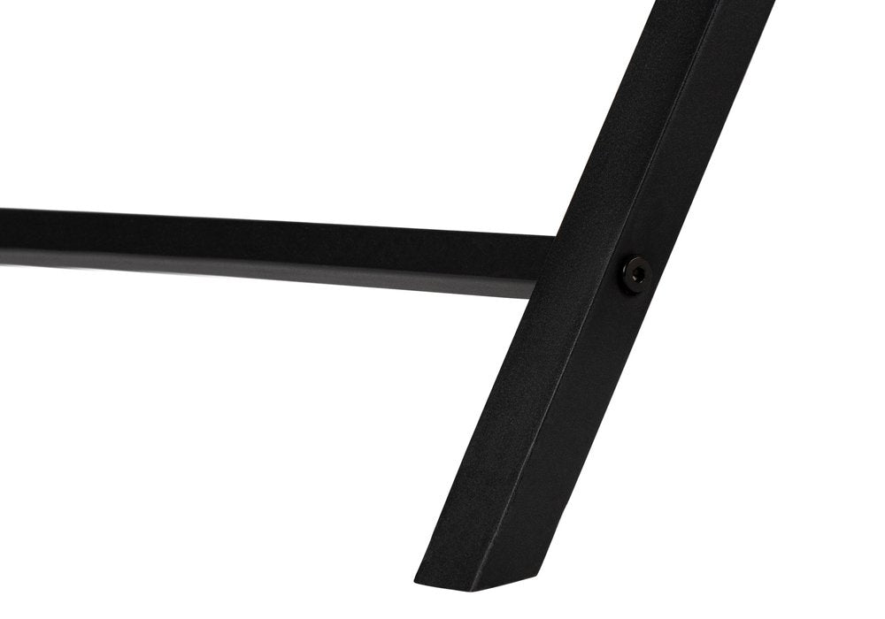 55" White and Black L Shape Computer Desk HomeRoots