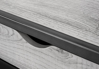 42" Gray and Dark Gray Computer Desk HomeRoots