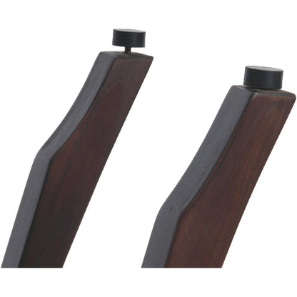 24" Dark Brown Teak Shower Bench With Shelf HomeRoots