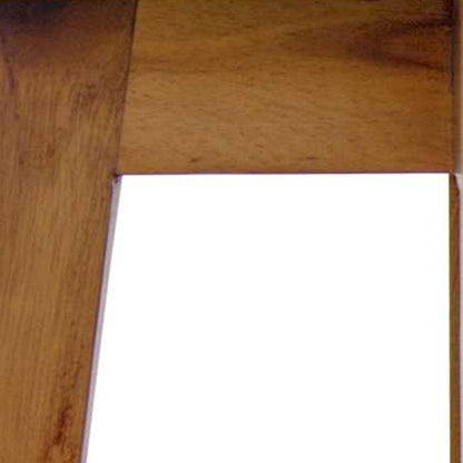 18" Natural Brown Backless Bar Chair HomeRoots