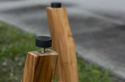 18" Natural Teak Rectangular Shower Bench HomeRoots