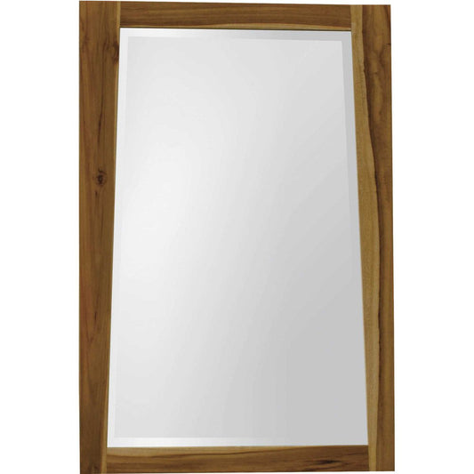 35" Brown Wood Accent Mirror HomeRoots