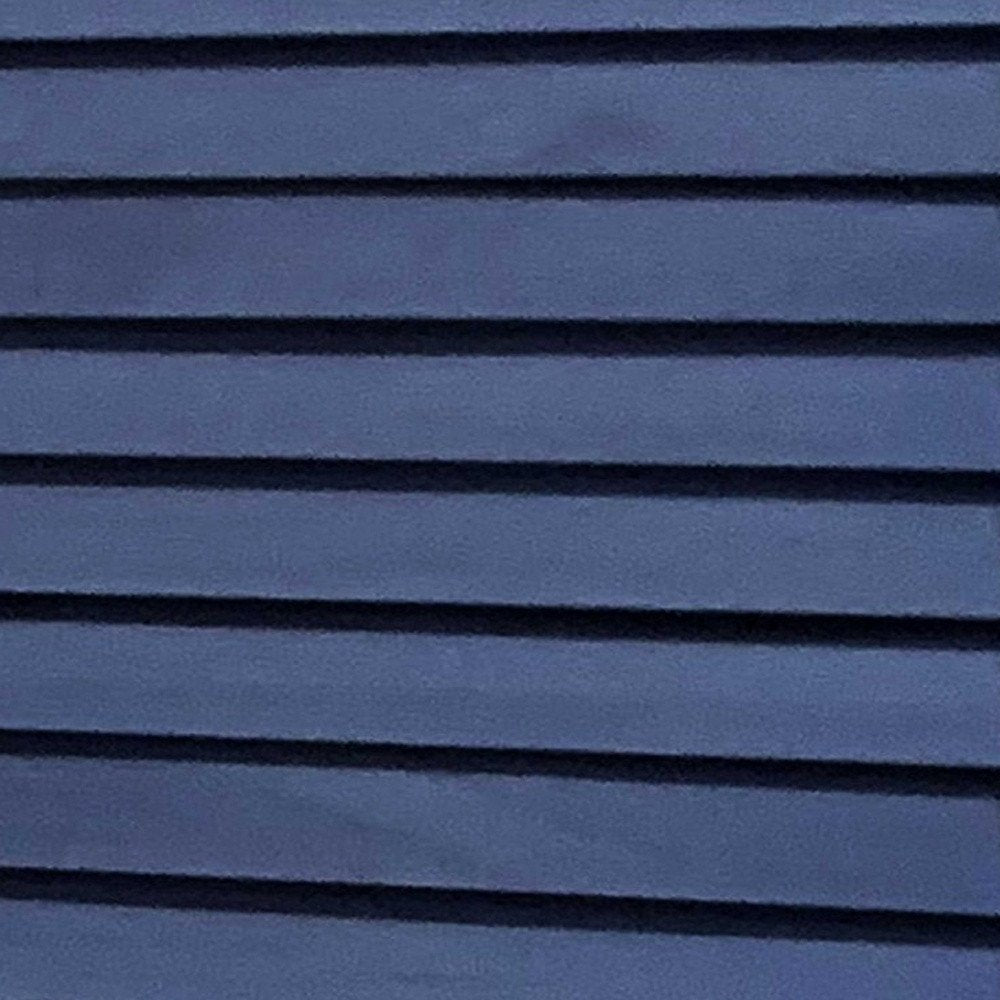 67" Dark Blue Solid Wood Folding Three Panel Screen Room Divider HomeRoots