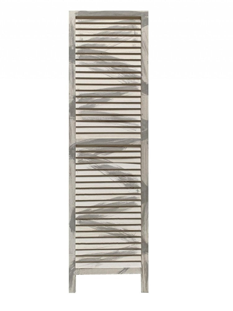 67" Gray Folding Three Panel Screen Room Divider HomeRoots