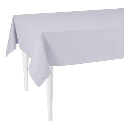 104" Merry Christmas Rectangle Tablecloth In Grey - FurniFindUSA