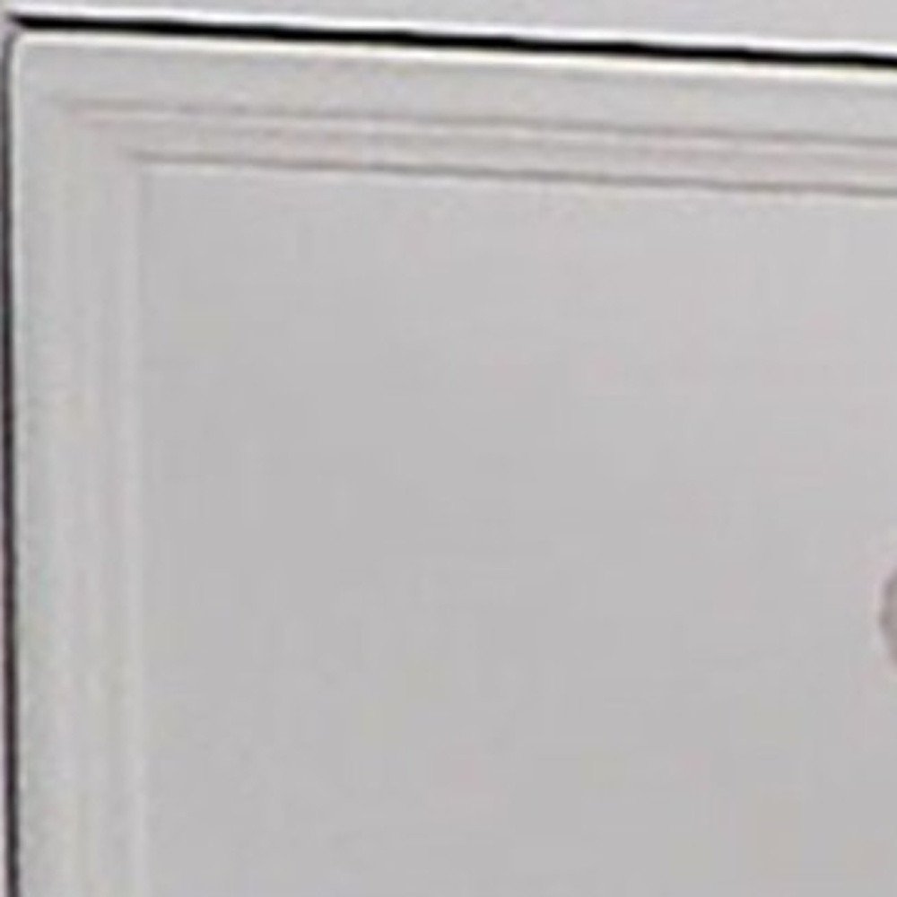 27" White One Drawer Nightstand — view 3