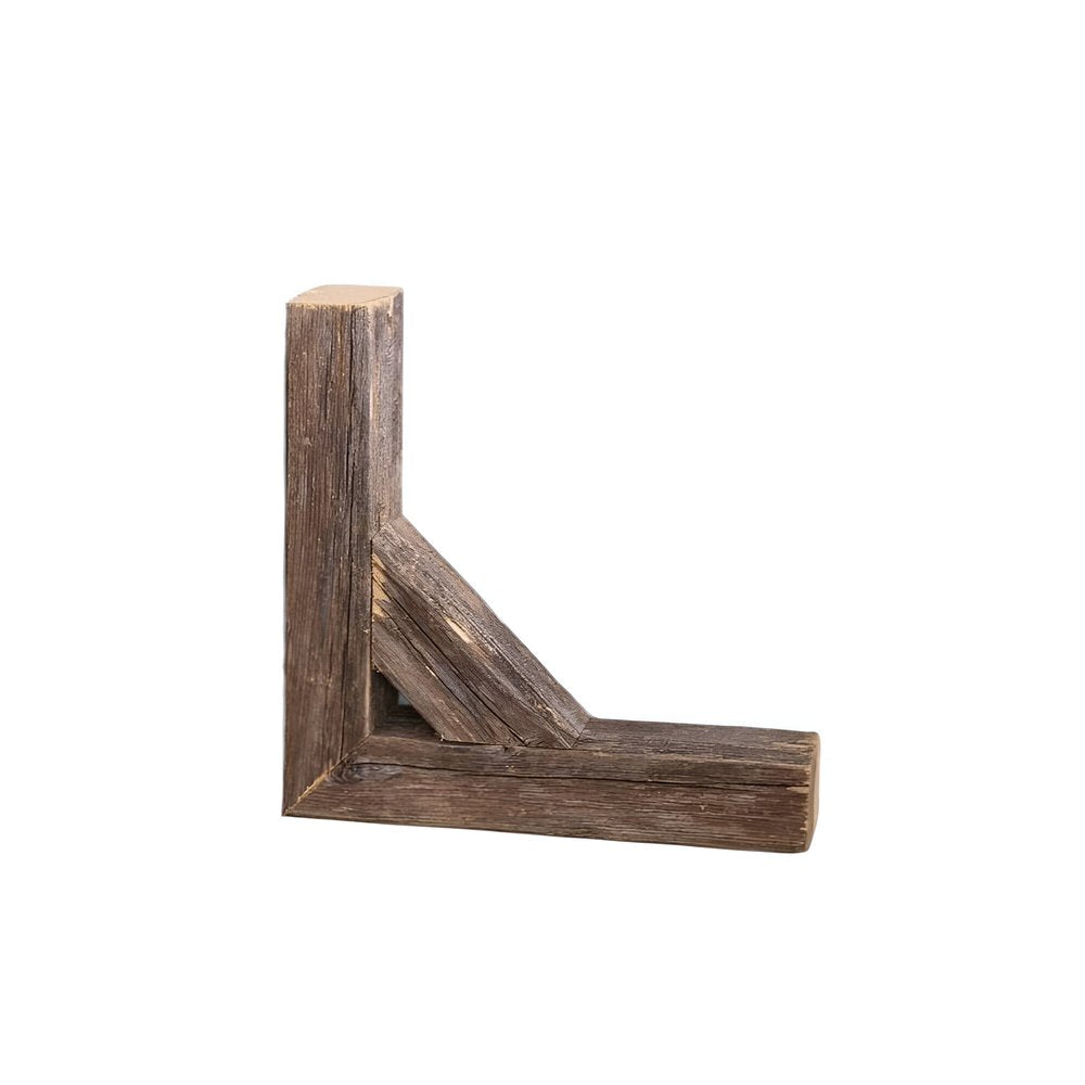 Set Of Two Natural Weathered Gray Corbels — view 4