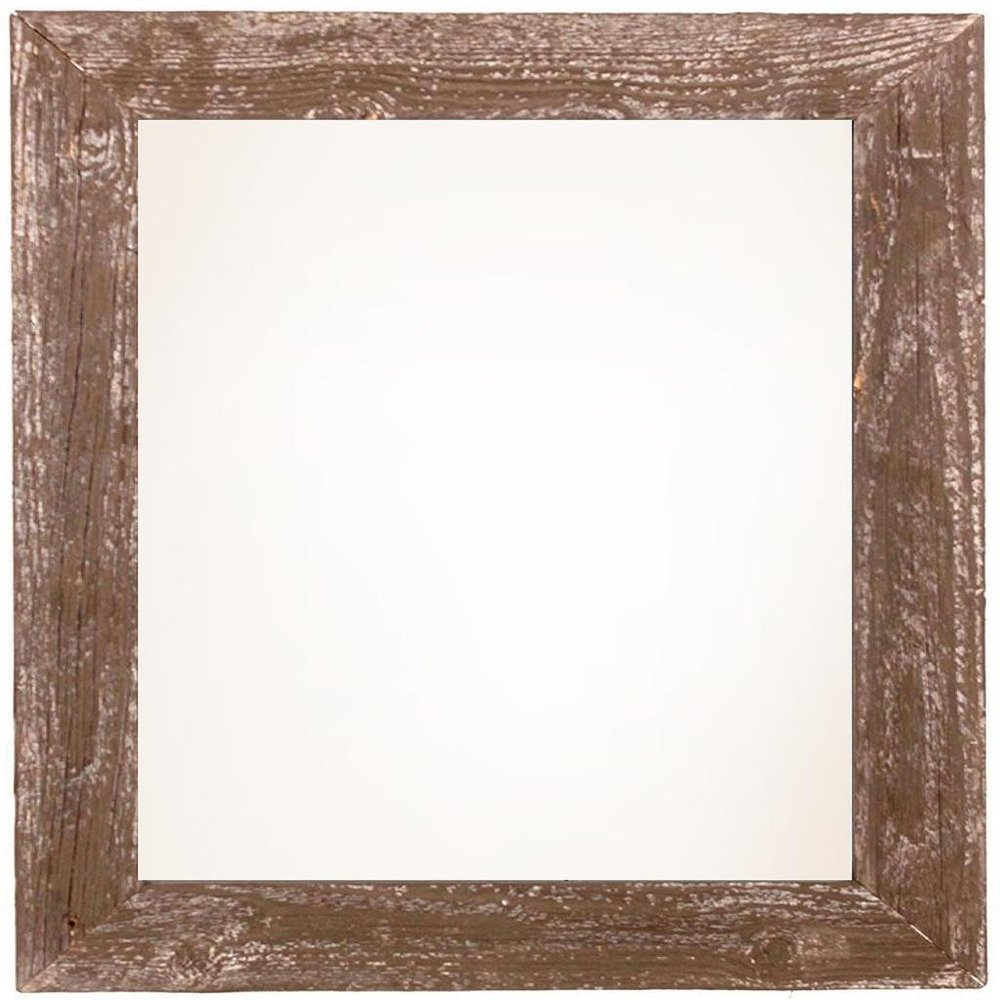 6" x 6" Brown Wood Tabletop Picture Frame HomeRoots