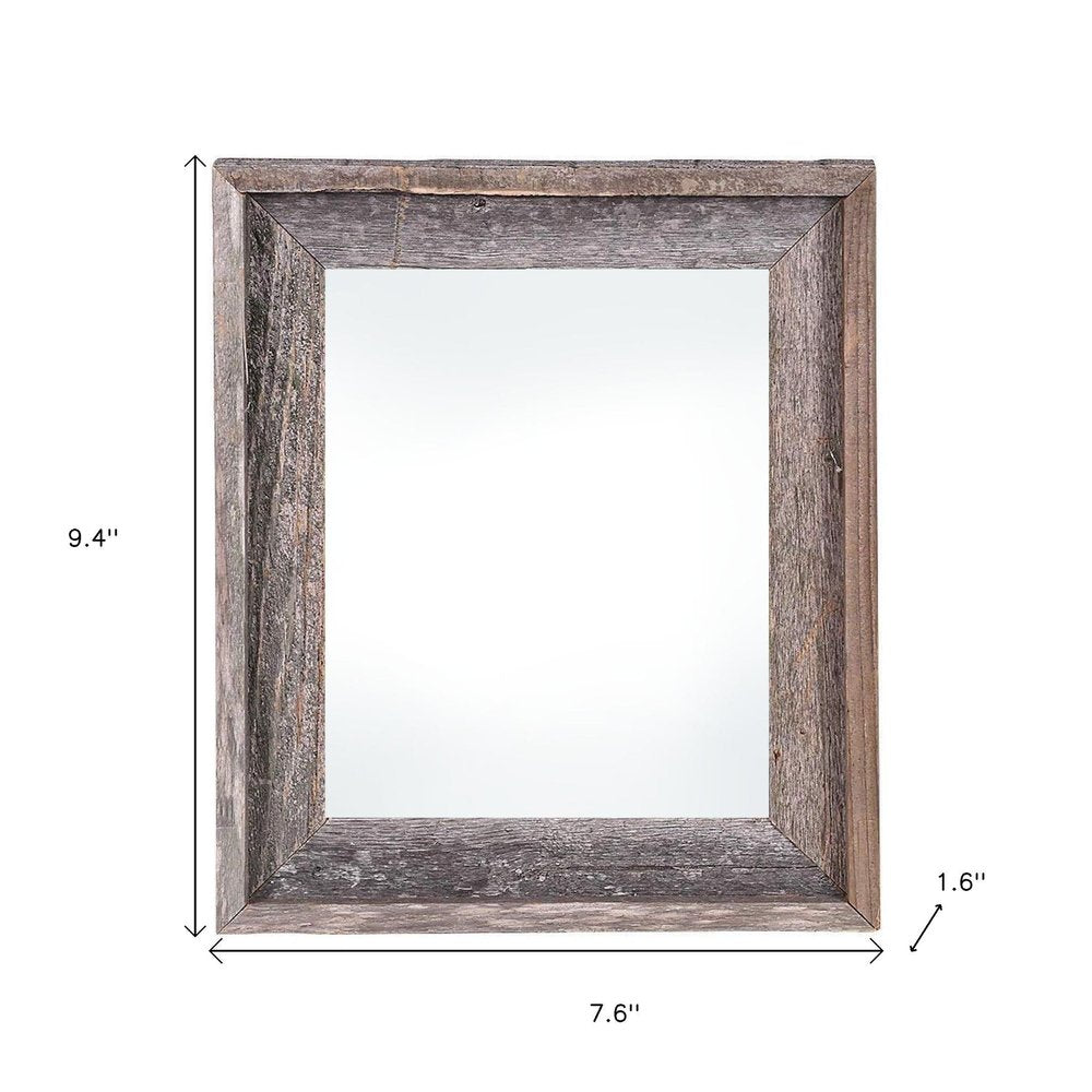 4" x 6" Gray Solid Wood Tabletop Picture Frame HomeRoots