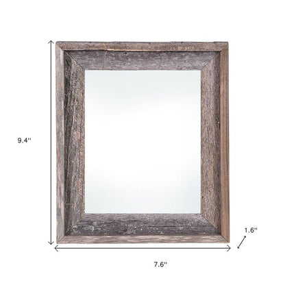 4" x 6" Gray Solid Wood Tabletop Picture Frame HomeRoots