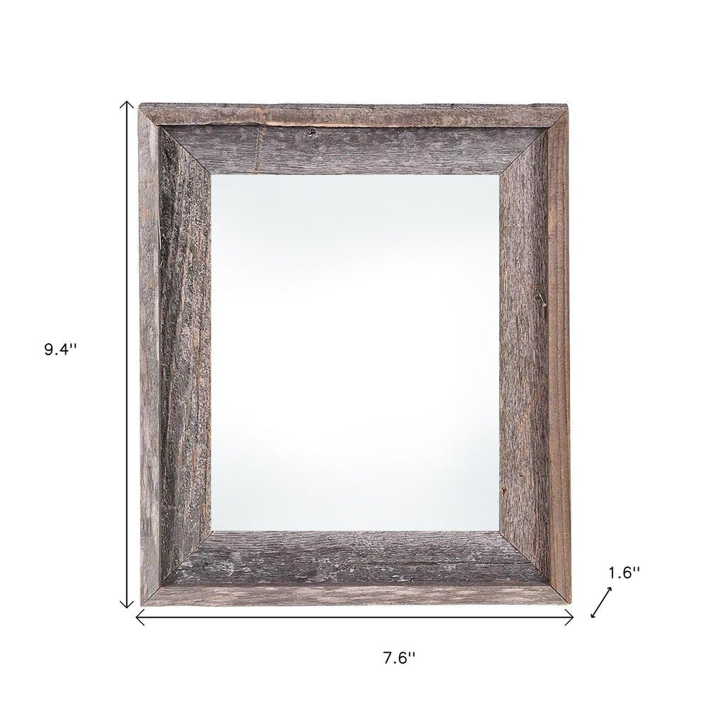4" x 6" Gray Wood Tabletop Picture Frame HomeRoots