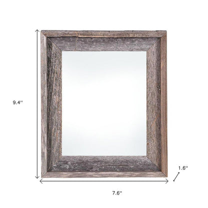 4" x 6" Gray Wood Tabletop Picture Frame HomeRoots
