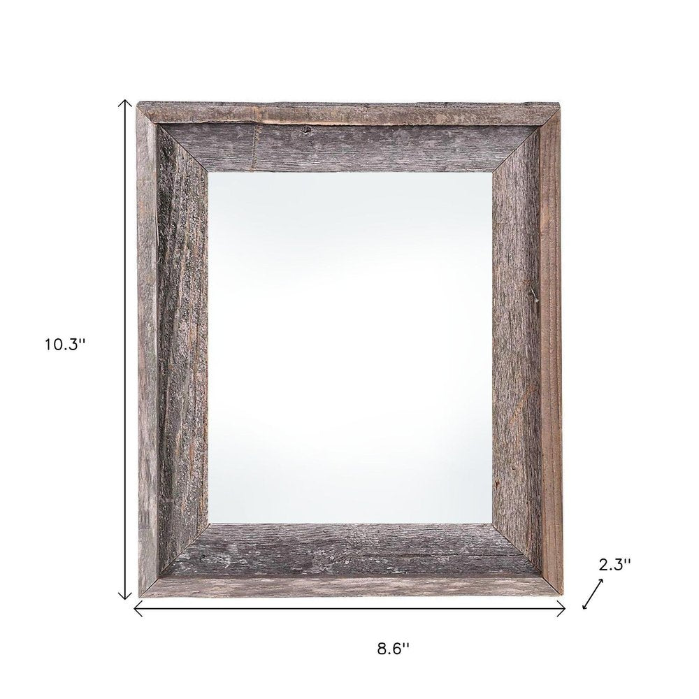 5" x 7" Gray Wood Tabletop Picture Frame HomeRoots