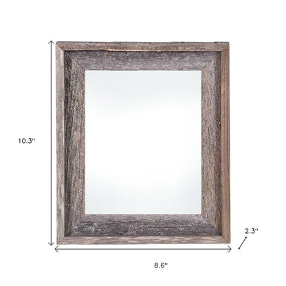 5" x 7" Gray Wood Tabletop Picture Frame HomeRoots