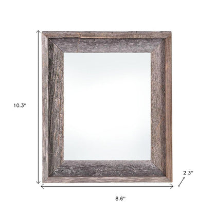 5" x 7" Gray Solid Wood Tabletop Picture Frame HomeRoots