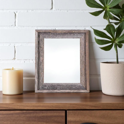 5" x 7" Gray Wood Tabletop Picture Frame HomeRoots