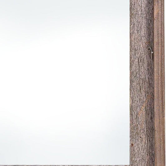 8.5" x 11" Gray Wood Tabletop Picture Frame HomeRoots