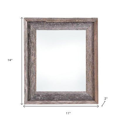 8" x 10" Gray Wood Tabletop Picture Frame HomeRoots