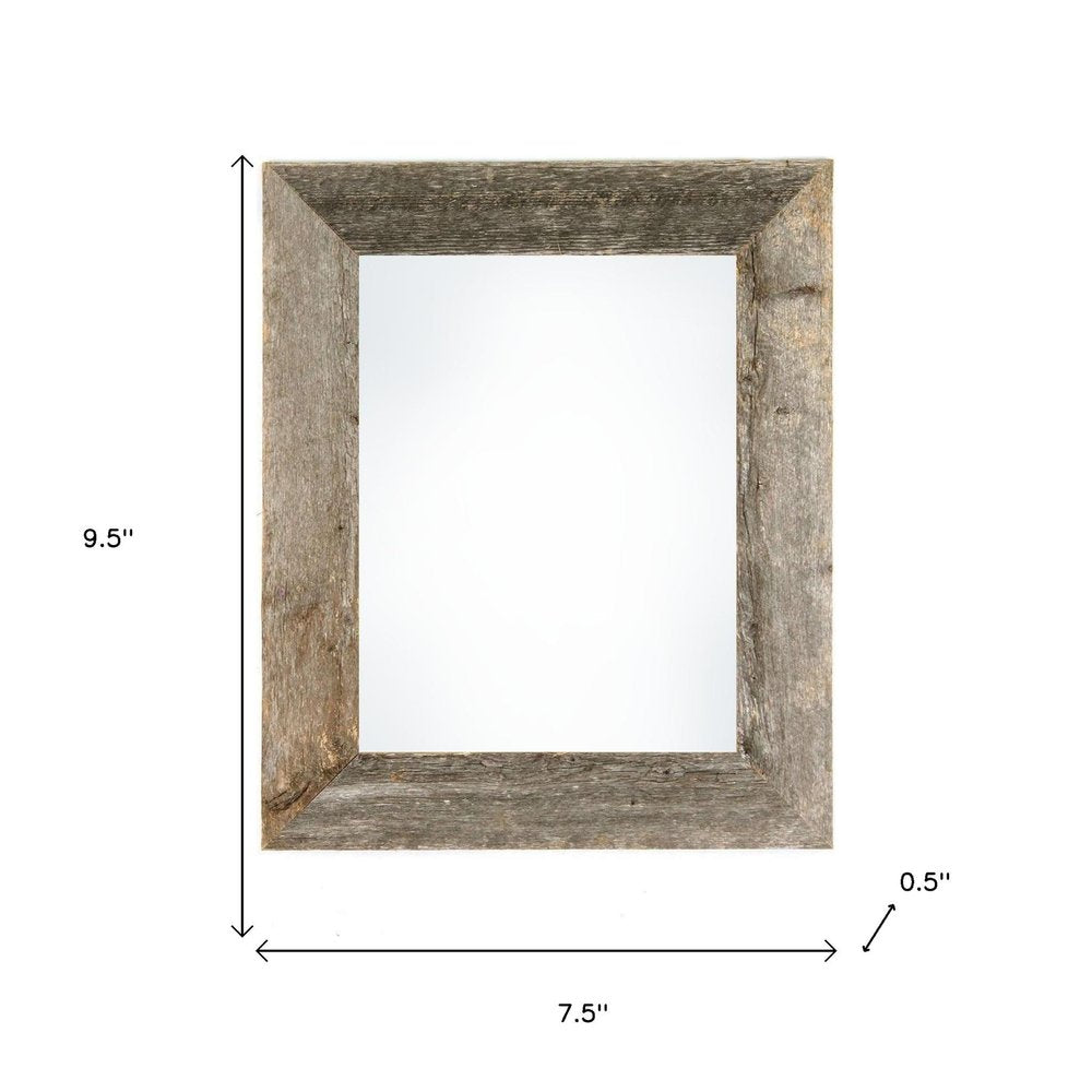5" x 7" Gray Wood Tabletop Picture Frame HomeRoots