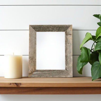 5" x 7" Gray Wood Tabletop Picture Frame HomeRoots