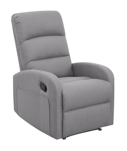 Relaxing Dawn Gray Recliner Chair - FurniFindUSA