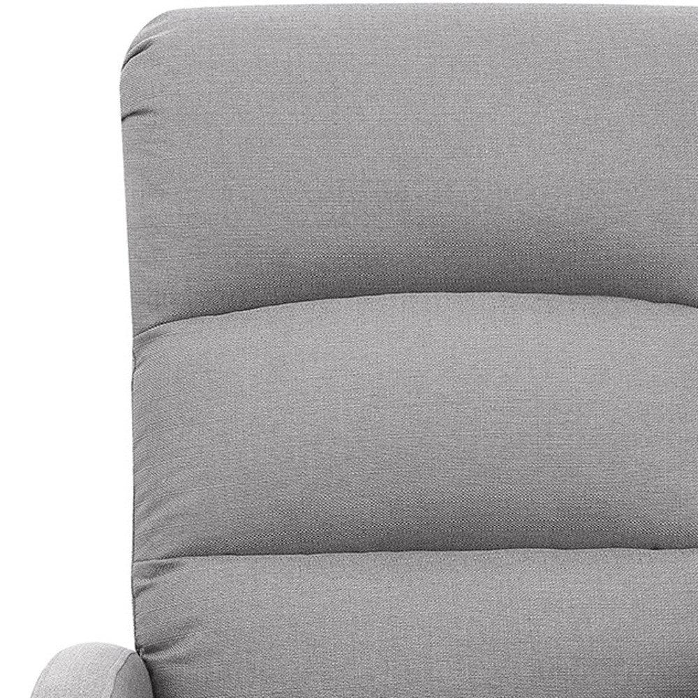 Relaxing Dawn Gray Recliner Chair - FurniFindUSA