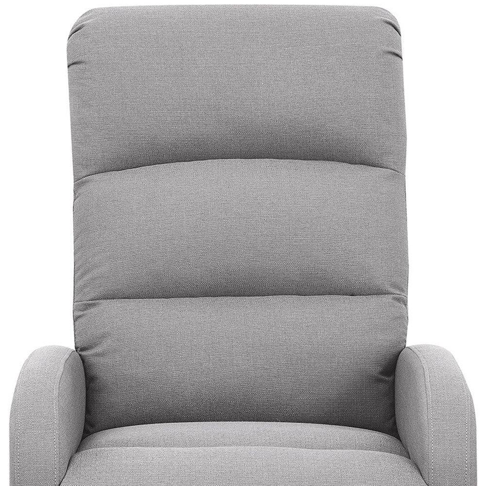 Relaxing Dawn Gray Recliner Chair - FurniFindUSA