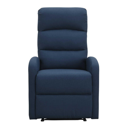 Relaxing Navy Blue Recliner Chair - FurniFindUSA