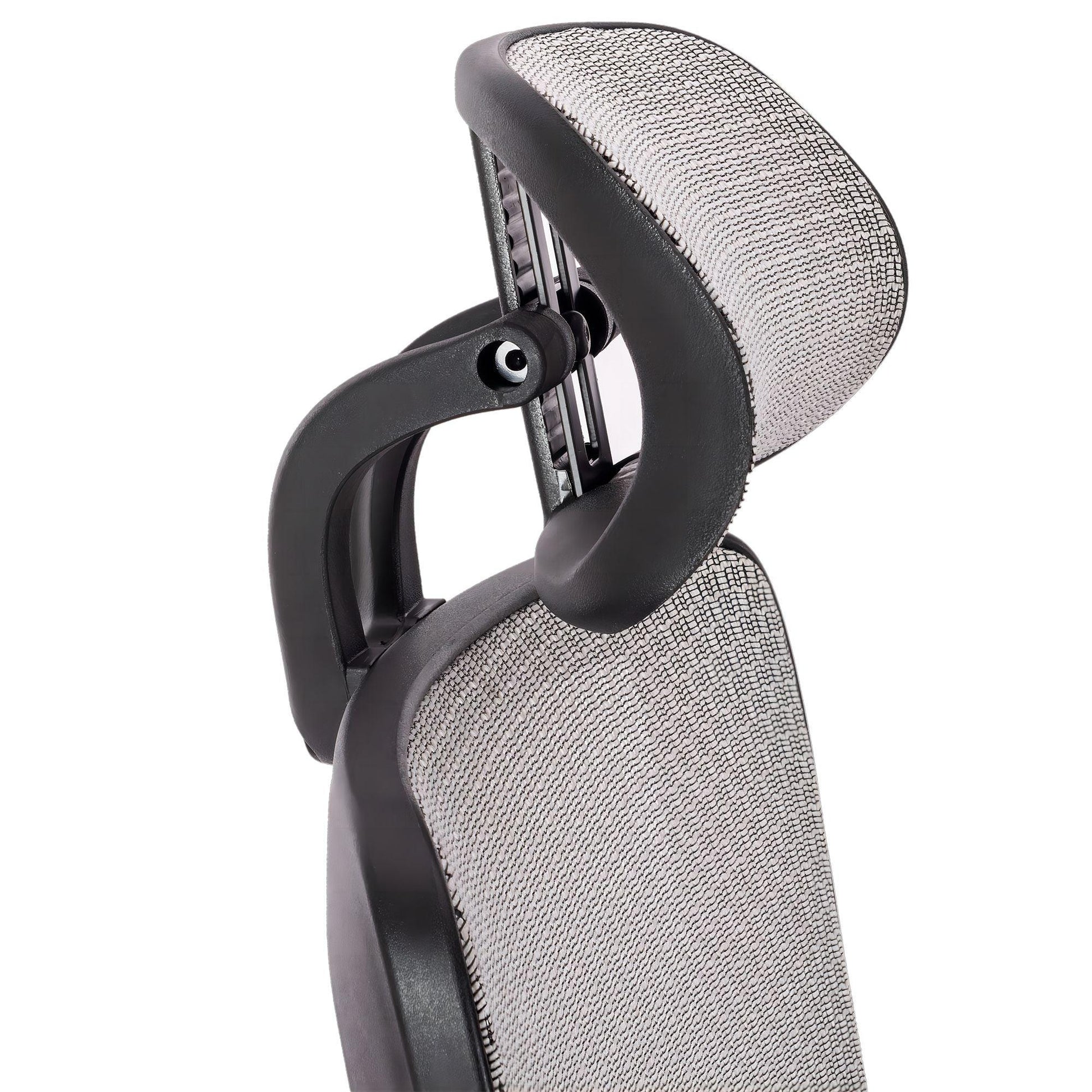 GREY Ergonomic Mesh Office Chair High Back - Adjustable Headrest with Flip-Up Arms - FurniFindUSA