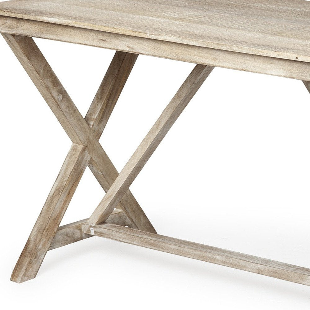 54" Brown Writing Desk HomeRoots