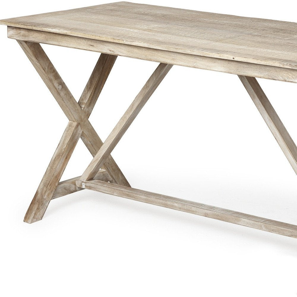 54" Brown Writing Desk HomeRoots