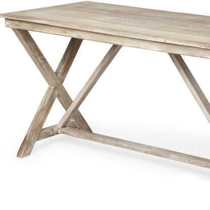 54" Brown Writing Desk HomeRoots