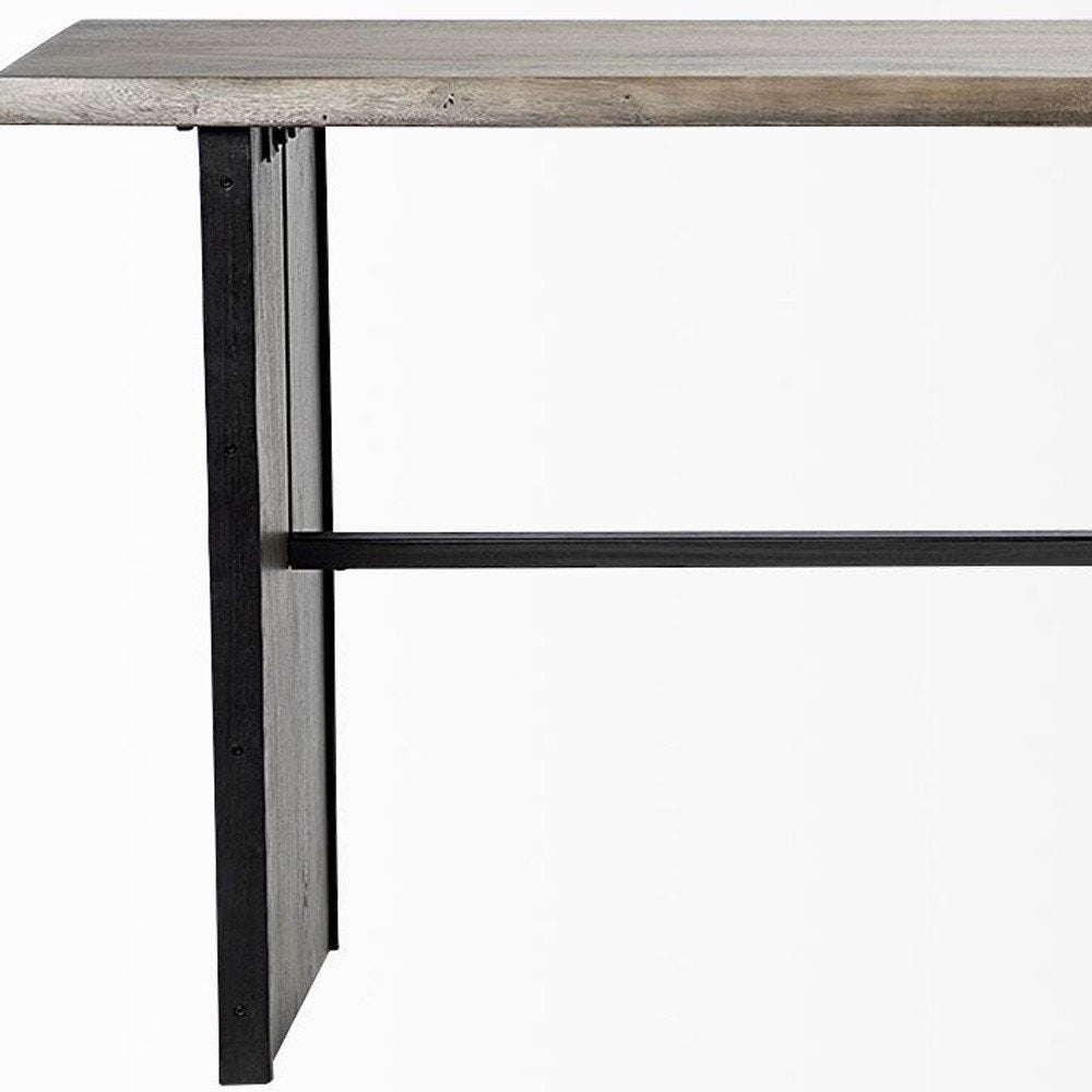 70" Brown Solid Wood Solid Console Table HomeRoots