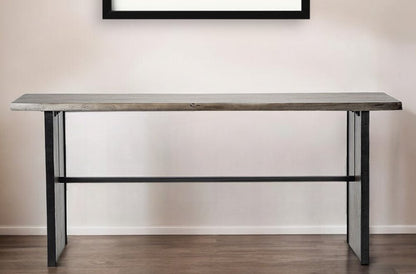 16" Brown Solid Wood Solid Console Table HomeRoots