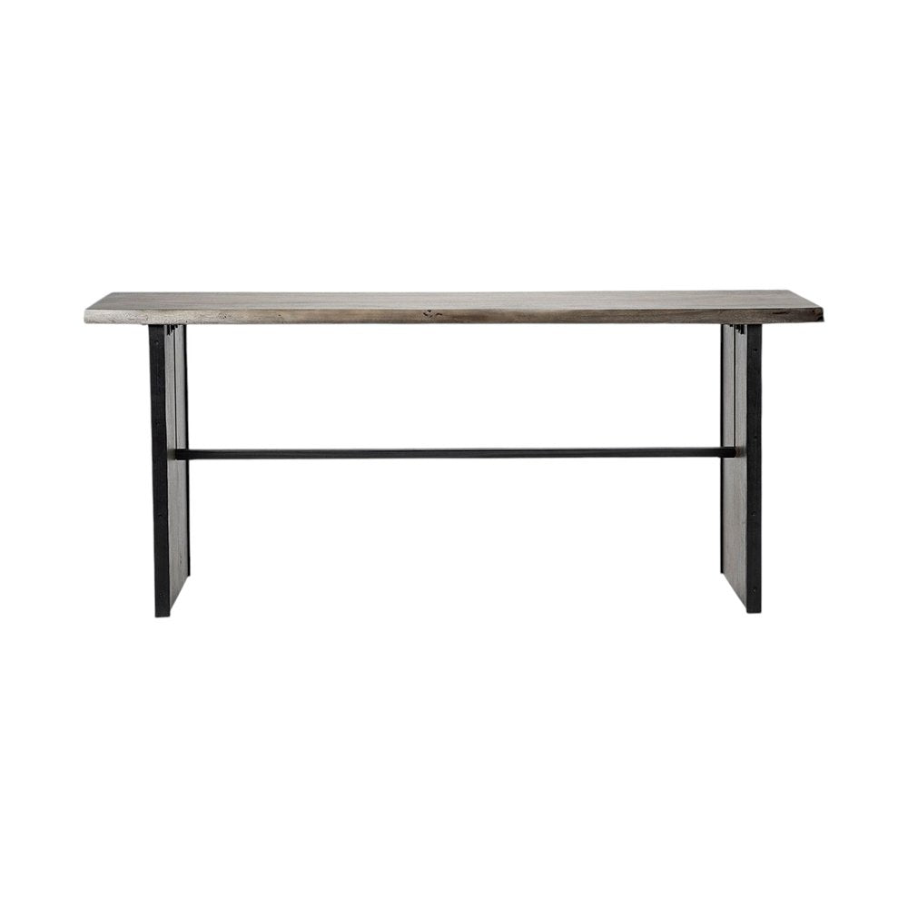 70" Brown Solid Wood Solid Console Table HomeRoots