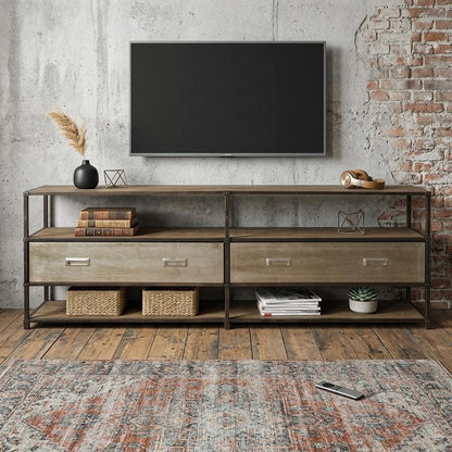 15" Brown Solid Wood Console Table HomeRoots