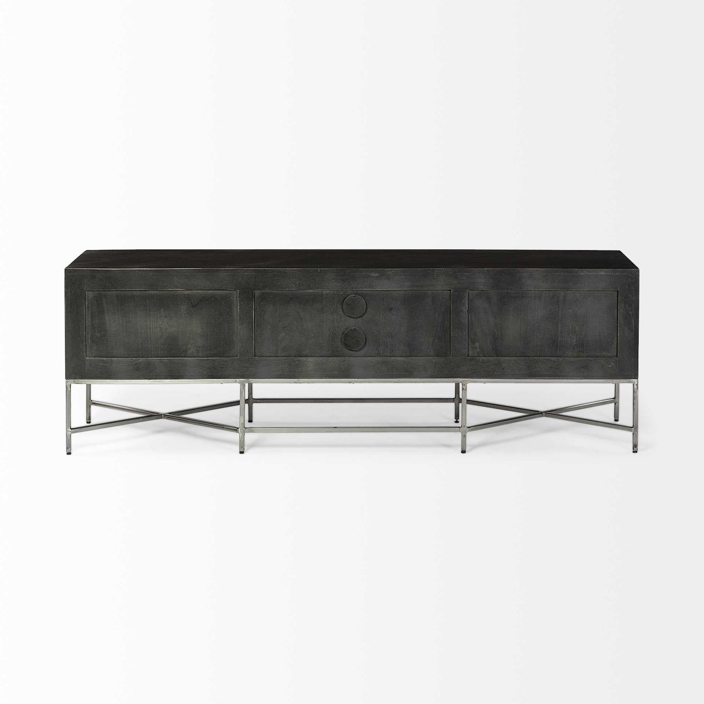 16" Dark Brown Solid Wood Console Table HomeRoots