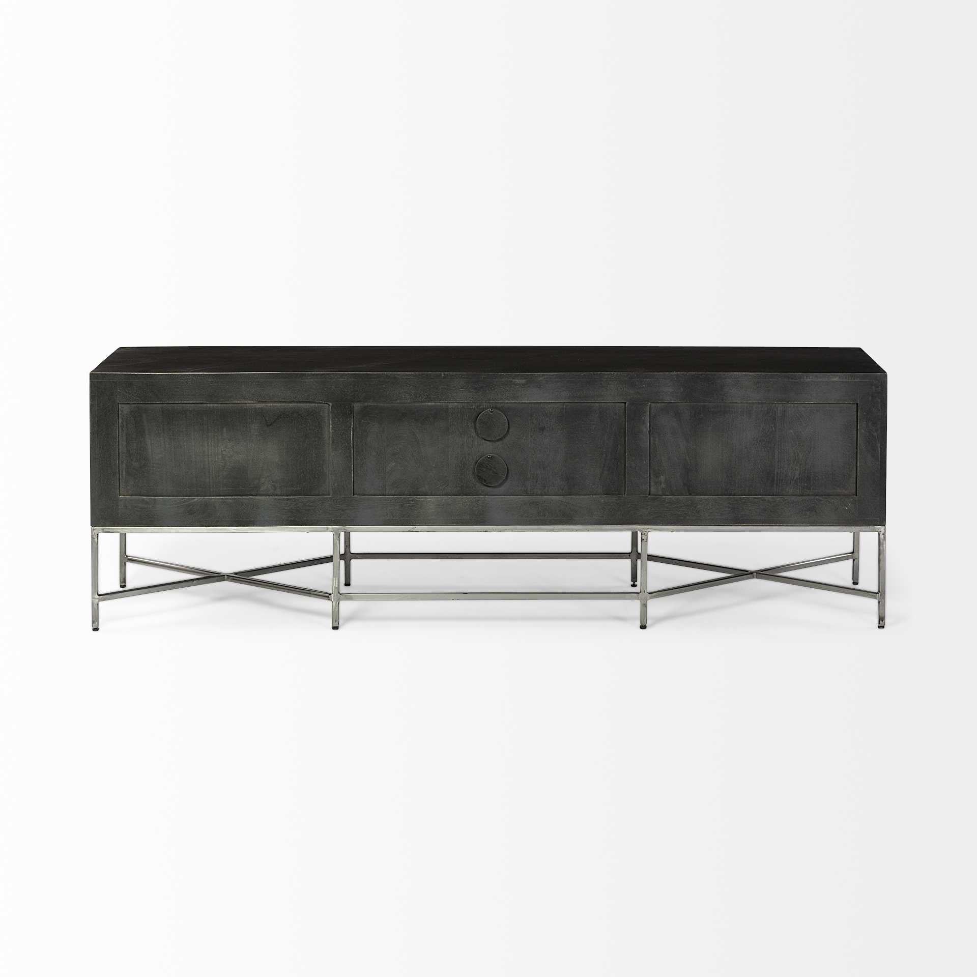16" Dark Brown Solid Wood Console Table HomeRoots