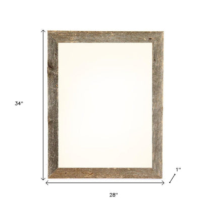 24" x 30" Natural Wood Hanging Picture Frame HomeRoots
