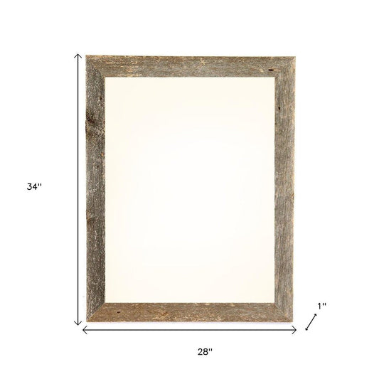 24" x 30" Natural Wood Hanging Picture Frame HomeRoots