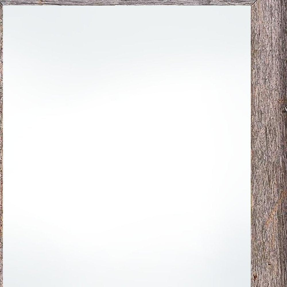 24" x 36" Gray Wood Hanging Picture Frame HomeRoots