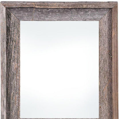 24" x 36" Gray Wood Hanging Picture Frame HomeRoots