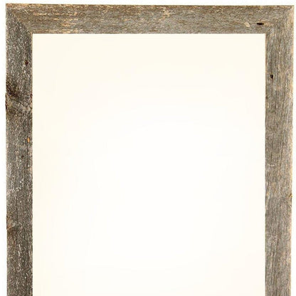 24" x 36" Gray Wood Hanging Picture Frame HomeRoots