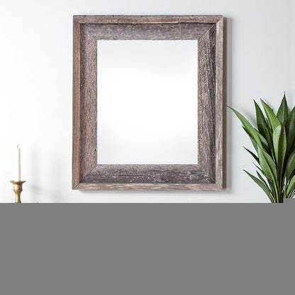 20" x 30" Gray Solid Wood Hanging Picture Frame HomeRoots